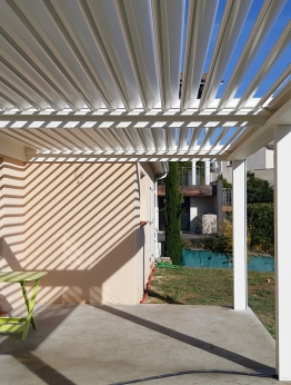 Pergola biotempérée