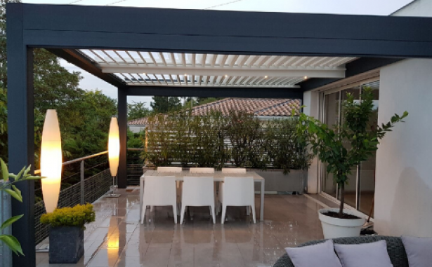 pose pergola bioclimatique toulouse